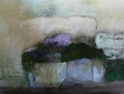 Paysage violet