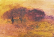 Paysage violet