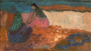 At the market
